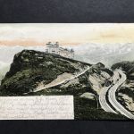 Ansichstkarte Schweiz Regi-Kulm und die Alpen 1905