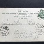 Ansichstkarte Schweiz Regi-Kulm und die Alpen 1905
