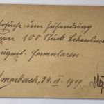 Ganzsache Volksstaat Bayern gelaufen 1919 Amorbach nach Miltenberg