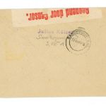 Deutsch Südwestafrika Swakopmund 7.3.1918 Zensur nach Sandymount