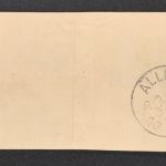 3 Heller Streifband Alpen Verein Wien - nach Nürnberg