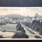 Ansichtskarten Bad Salzschlierf - Lindenstraße mit Badehof - SoSt. 1925
