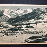 Ansichtskarte Sonthofen Wintersportplatz MeFr Mi.Nr. 112 Bayern 15.2.1920
