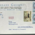Eilboten Brief Italien 1967 nach Winterlingen