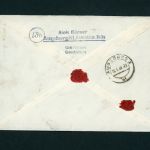 Alliierte Besetzung Michel Nummer 962 Einzelfrankatur Wertbrief Augsburg 1948