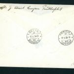 Schweiz Luftpost Einschreiben Zürich Stockholm Michel Nr. 292, 256 + 233