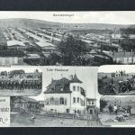Ansichtskarte Gruss vom Truppenübungsplatz Münsingen 1913 n. Echterdingen