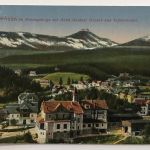 AK Krummhübel im Riesengebirge - Hotel Goldener Frieden - 30.8.1917 n Berlin
