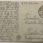 AK Krummhübel im Riesengebirge - Hotel Goldener Frieden - 30.8.1917 n Berlin