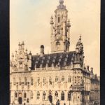AK Antwerpen Stadhuis Middelburg Feldpost n. Straubing 1915