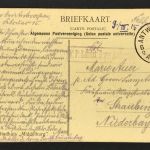 AK Antwerpen Stadhuis Middelburg Feldpost n. Straubing 1915