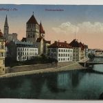 AK Straßburg - Thomasstaden - Feldpost nach Göttingen 4.9.1916