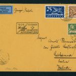 Schweiz Flugpost Schweizer Afrikaflug 1926 mit Michel Nummer 180+181