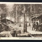 AK Feldpostkarte Blockhauskolonie in den Hochvogesen - Batl. Kantine 1915