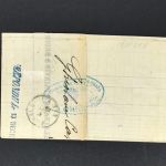 Belgien MeFr. Rechnung von Gosselies / Charleroi Nach Paris 1869