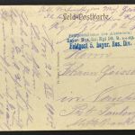AK Feldpostkarte - zerstörte Kirche 1915 Bayr. Res. Inf. Rgmt. 10