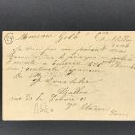 Frankreich EF ca. 1877 - Postkarte Saint Etienne - Montbéliard