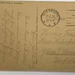 AK Wiesbaden Kaiser Wilhelm Turm 1925 gelaufen nach Glösa Chemnitz