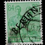 Berlin Schwarzaufdruck Michel Nr. 16 gestempelt geprüft