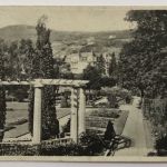 AK Bad Kissingen - Partie im Rosengarten 24.12.1944