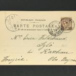 Ansichtskarte Monte Carlo 1900 nach Košice / Kaschau Ungarn
