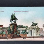 AK Berlin - National Denkmal Kaiser Wilhelm Felpost Markendorf 14.5.1915