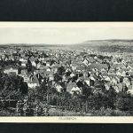 Ansichtskarte Feuerbach - Totalansicht 1920 nach Berlin