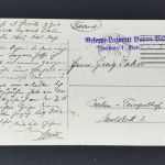 AK Baden-Baden - Altes Schloss - Feldpost Reserve Lazarett Baden Baden 1916