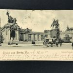 Ansichtskarte Berlin - Gruß aus Berlin National - Denkmal, Basel n. Brug 1905