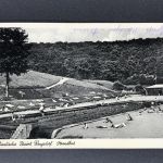 AK Klimatischere Kurort Rengsdorf - Strandbad gelaufen 1943
