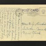 Ansichtskarte Postcard USA View from Tower - Medical Building Hot Springs 1937
