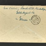 All. Besetzung BiZone AM-Post MiFr. Einschreiben Eilbote Landshut n. Speyer 1949