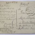 Feldpost AK Namur Belgien 1.3.1918 nach Linden bei Hannover