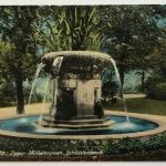 AK Chemnitz Zipper Müllerbrunnen Schlossteichinsel nicht gelaufen