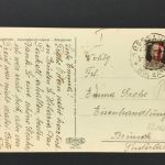Italien Einzelfrankatur Bressange Bozen nach Österreich 1940er Jahre