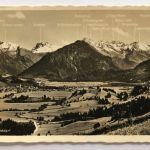 AK Oberstdorf gelaufen 1939 nach Großkötz