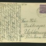 Alliierte Besetzung - Sowj. Zone Sachsen EF Wegeleben 1946