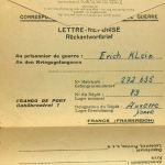 Kriegsgefangenenpost Frankreich Lager 89 Auxerre nach Sindelfingen 1948