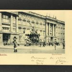 Ansichtskarte Berlin - Begasbrunnen 1899 nach Anvers / Antwerpen Belgien