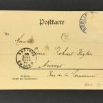 Ansichtskarte Berlin - Begasbrunnen 1899 nach Anvers / Antwerpen Belgien