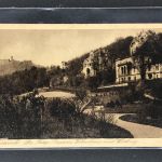 Ansichtskarte Eisenach Wohnhaus Dr. Fritz Reuter mit Wartburg