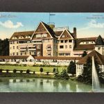 Ansichtskarte Bad Elster Sanatorium Sanitätsrat Dr. Köhler 1914