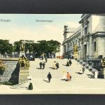 Ansichtskarte Dresden Terrassentreppe nicht gelaufen
