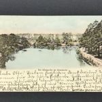 Ansichtskarte Berlin Der Königs-See im Grunewald 1907
