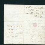 Vorphilatelie Brief Manchester über Hamburg nach Leipzig 1839