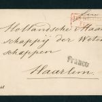 Vorphilatelie Briefhülle nach Haarlem