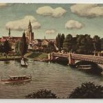 Wiro Künstlerkarte gelaufen Konstanz nach Ulm 1931