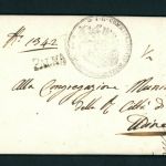 Vorphilatelie Brief Palma 1825 nach Udine
