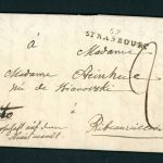 Vorphilatelie Brief Strassbourg siehe Bild