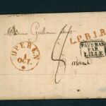 Vorphilatelie Brief Frankreich Lille 1829